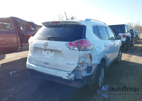 2016 Nissan Rogue Sv from USA, damaged, VIN KNMAT2MV7GP706221